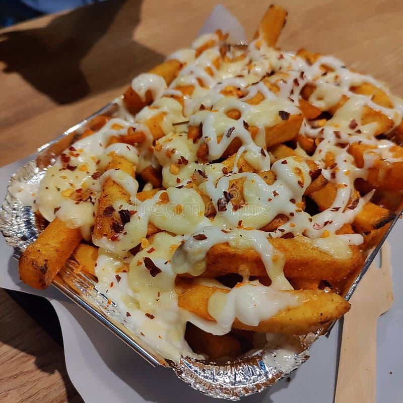 Peri Peri Cheesy Fries