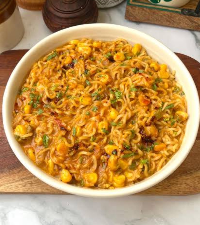 Cheesy Corn Maggi
